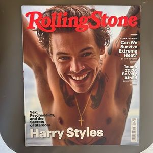 Harry Styles Rolling Stone Magazine.